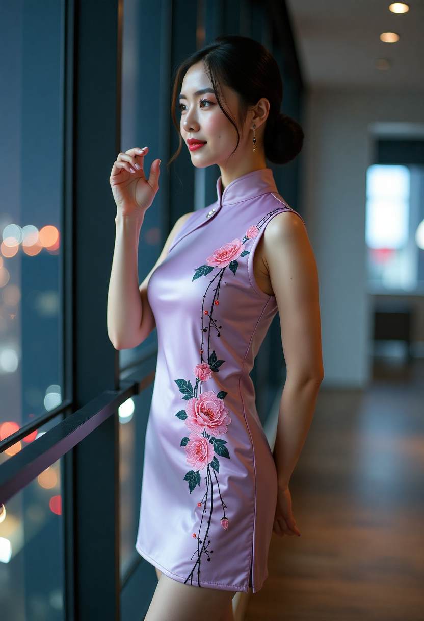 光影中的人物与旧宅空间，黄果AI短剧专题配图